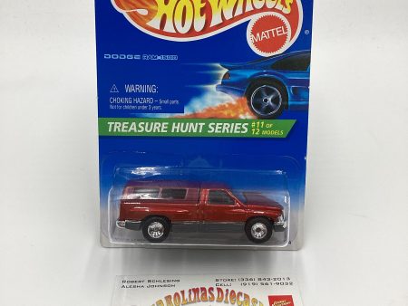 1996 Hot Wheels Treasure Hunt #438 Dodge Ram 1500 Red W Protector on Sale