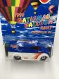 1999 Hot Wheels National Ballon Rally NC Dairy Delivery White Blue W Protector SR Discount