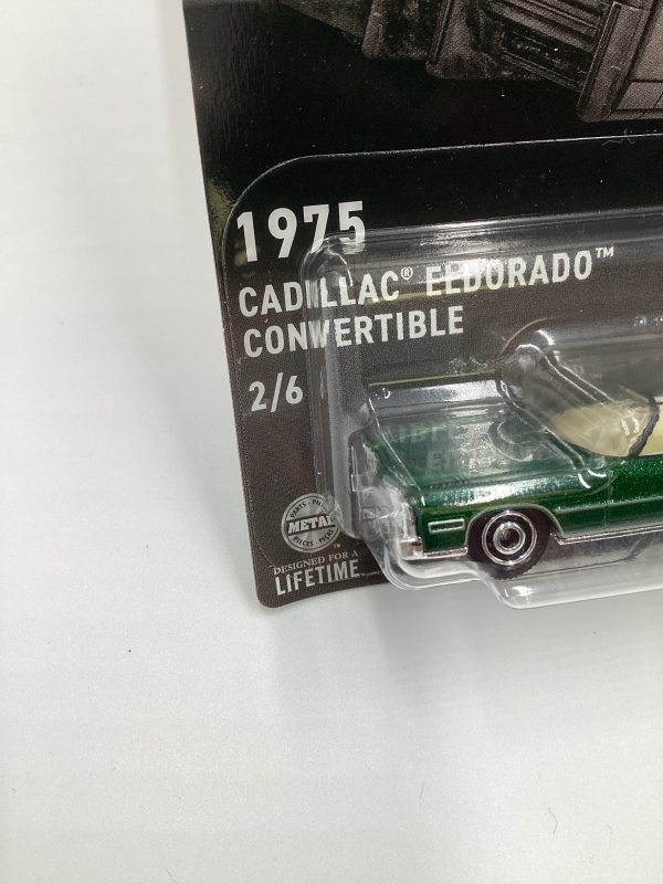 2024 Matchbox American Convertibles #2 1975 Cadillac Eldorado Convertible Green 162D Online Sale