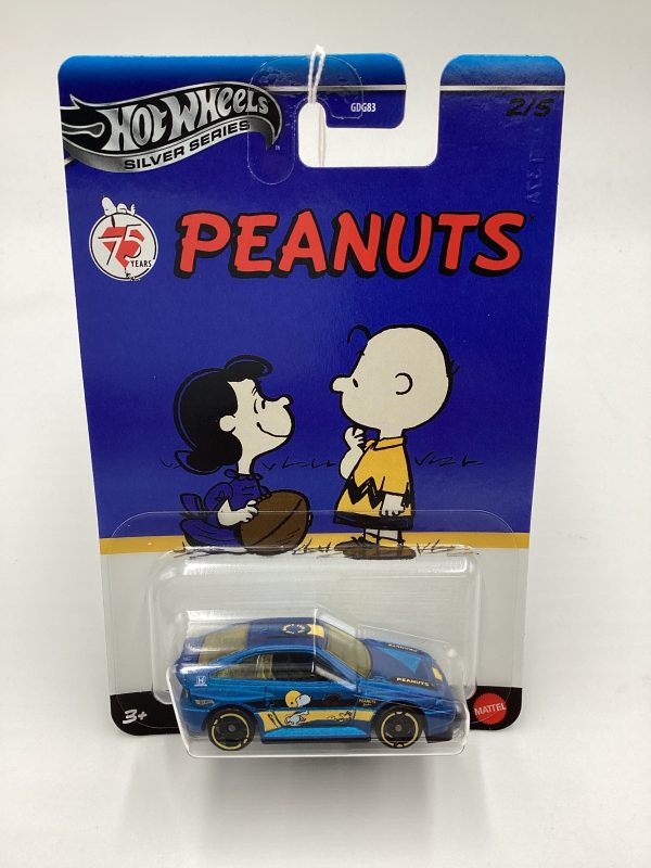 Hot Wheels Silver Series Peanuts 75 Years #2 1985 Honda CR-X Blue Lucy Charlie Brown 161A Online