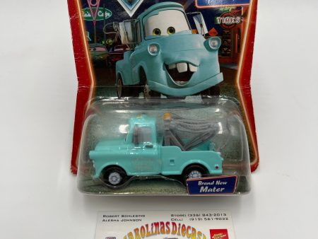 Disney Pixar Cars Supercharged Brand New Mater Light Blue Bad Card 140A on Sale