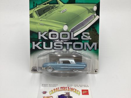 Hot Wheels Kool & Kustom #4 58 Thunderbird Light Blue For Cheap