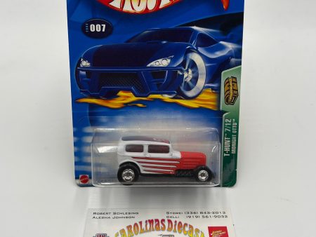 2003 Hot Wheels Real Rider T-Hunt #7 Midnight Otto White Red Loose Blister 274H Online now