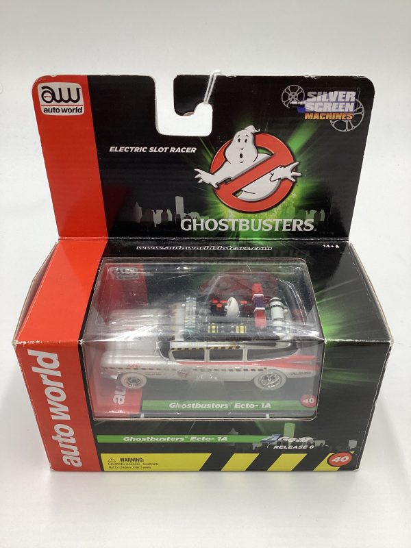 Auto World Ghostbusters Release 8 #40 Ghostbusters Ecto-1A White VHTF White Lightning Chase Fashion