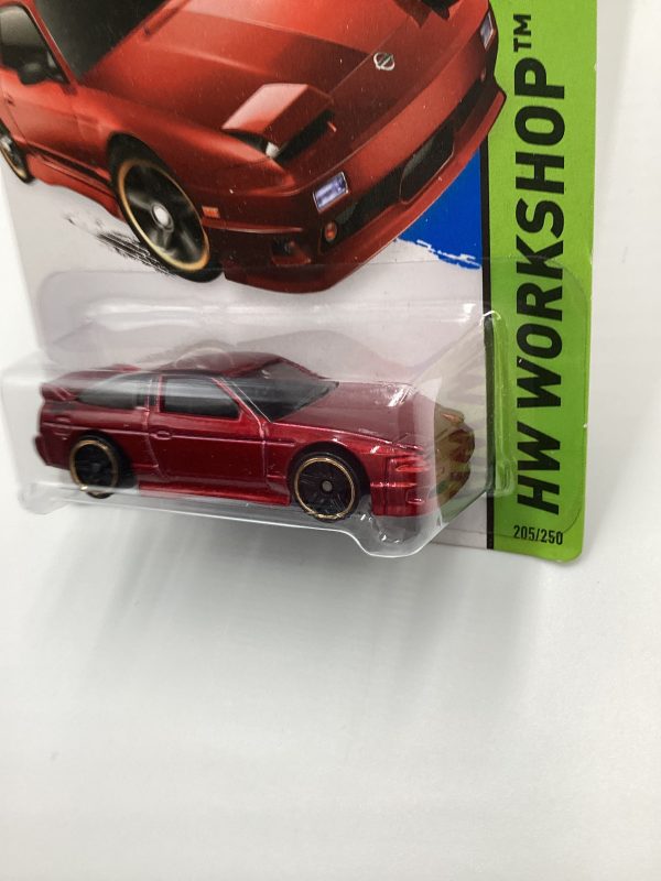 2015 Hot Wheels #205 96 Nissan 180SX Type X Red 80A Sale