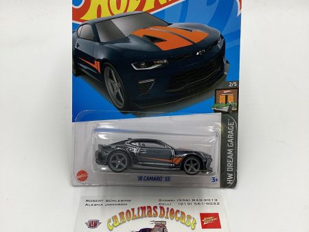 2024 Hot Wheels #32 18 Camaro SS International Card STH Super Treasure Hunt with protector For Sale