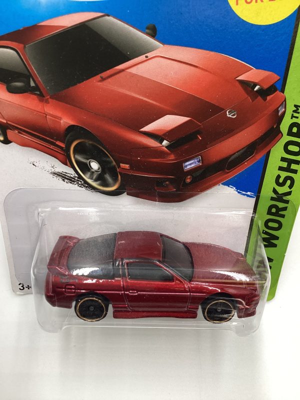 2015 Hot Wheels #205 96 Nissan 180SX Type X Red 80A Sale