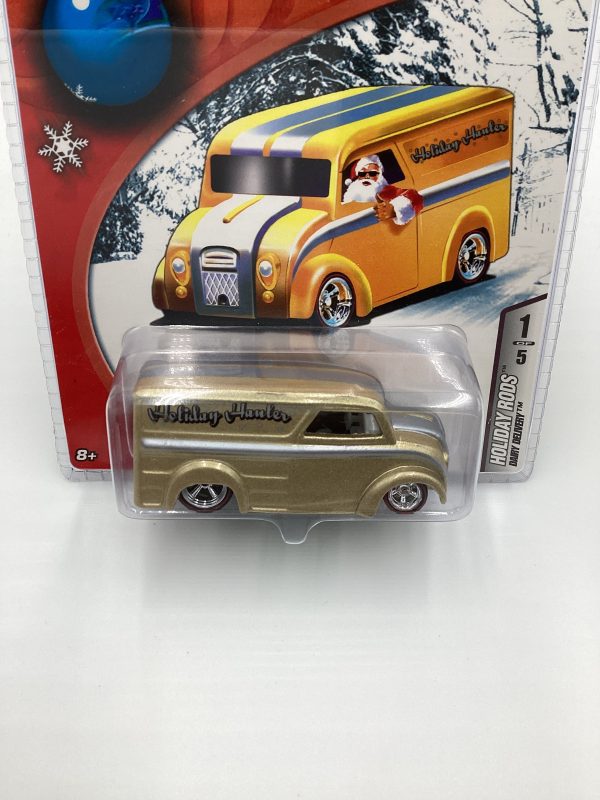 Hot Wheels 2006 Holiday Rods 1 5 Dairy Delivery Gold SR Fashion