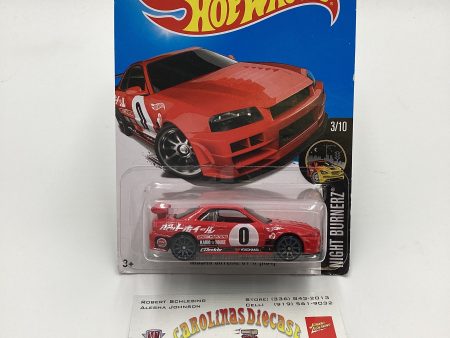 2016 Hot Wheels #83 Nissan Skyline GT-R Need for Speed R34 (SR) For Sale