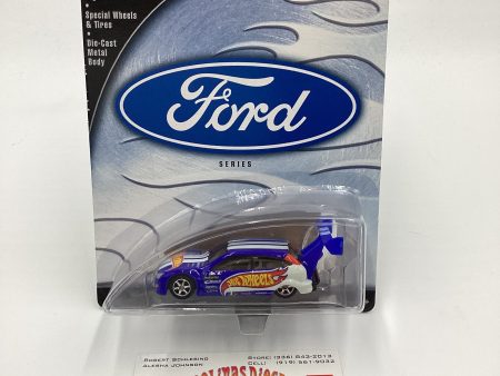 Hot Wheels 100% Ford Series No. 1 4 Ford Focus Blue 243G Online Hot Sale