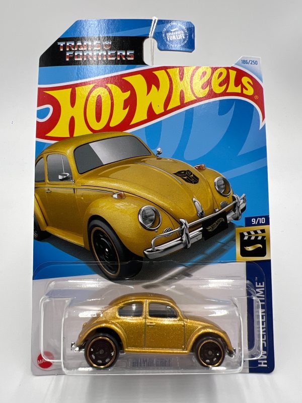 2024 Hot Wheels Q Case #186 Transformers Bumblebee Gold 96B For Discount