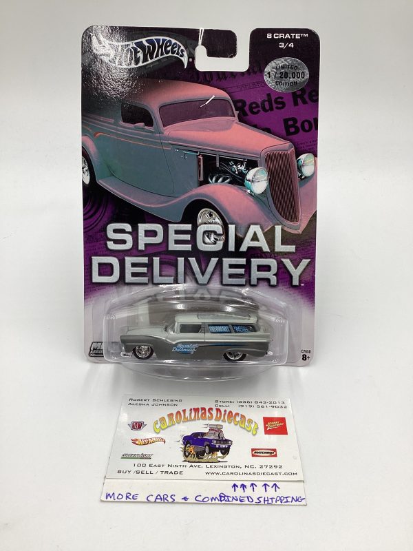 Hot Wheels Special Delivery #3 8 Crate Primer Grey 244G Online