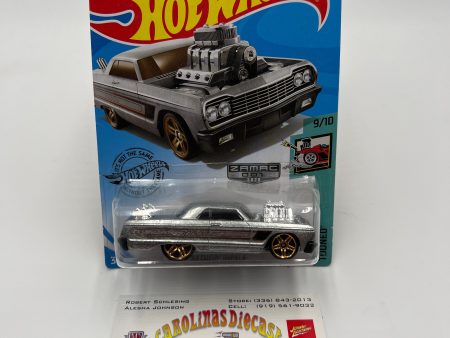 2020 Hot Wheels Tooned #58 Walmart Exclusive Zamac 001 64 Chevy Impala 147A For Cheap