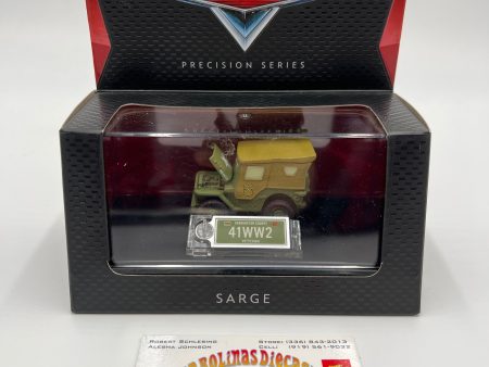 Disney Pixar Cars Precision Series Sarge Green Sale