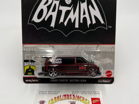 2024 Hot Wheels Gold Label Pop Culture Batman 1985 Chevy Astro Van Black 267A Online Sale