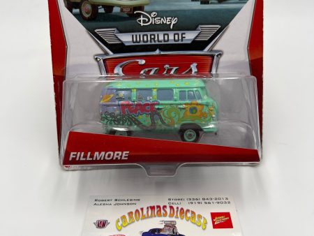 Disney Pixar The World Of Cars Radiator Springs #10 Fillmore Green Card Not Perfect 141D For Cheap