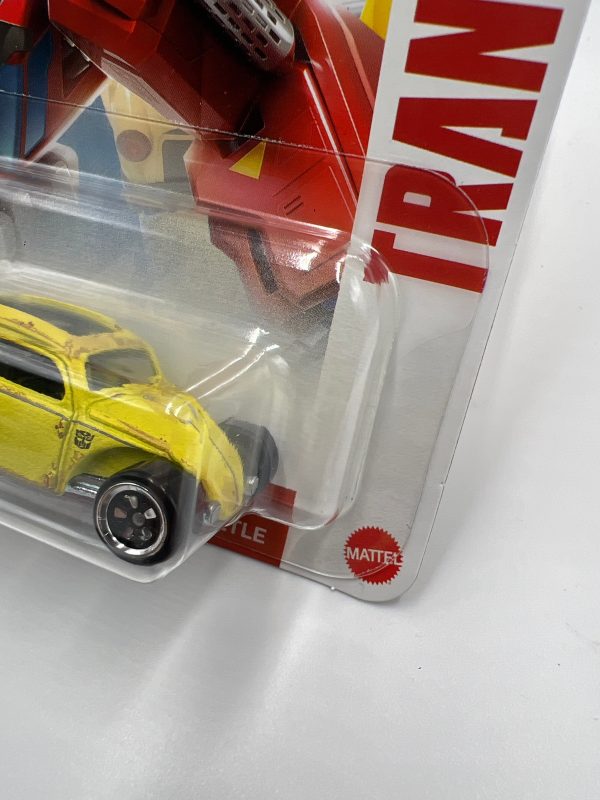 2024 Hot Wheels Transformers #1 Custom Volkswagen Beetle Yellow 159H For Sale