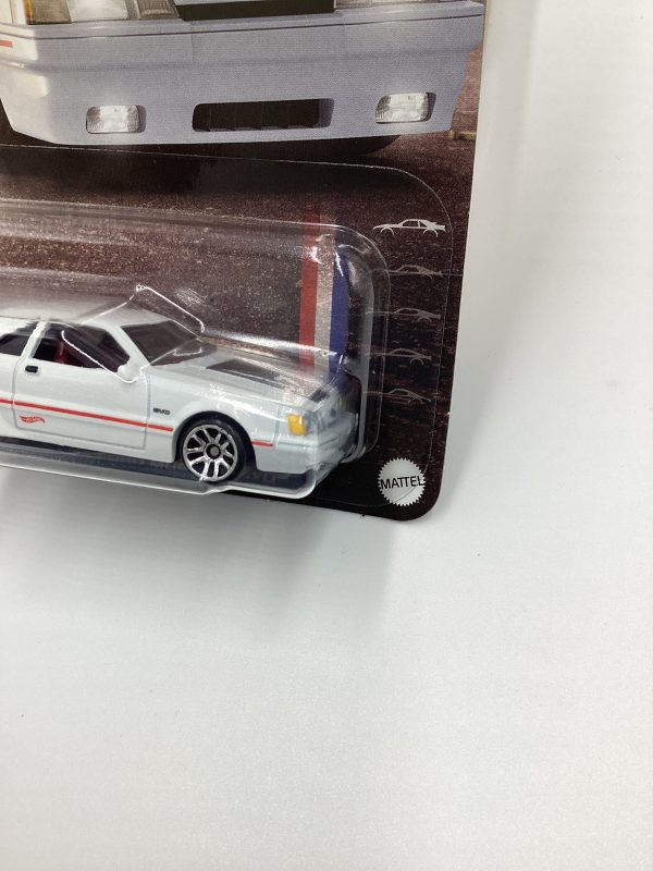 2024 Hot Wheels Silver Series 60 Years Mustang #1 84 Ford Mustang SVO White 151A Discount