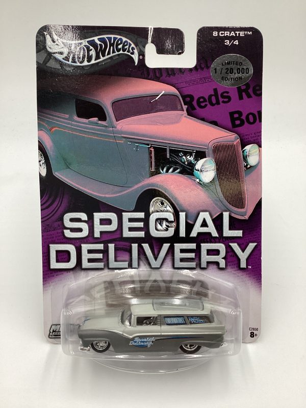 Hot Wheels Special Delivery #3 8 Crate Primer Grey 244G Online