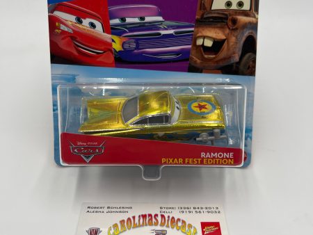 Disney Pixar Cars Pixar Fest Edition Ramone Gold 141B Cheap