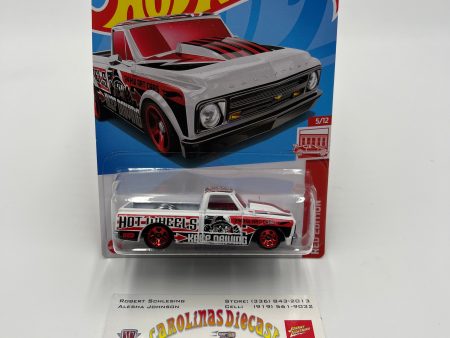 2024 Hot Wheels Target Exclusive Red Edition #83 67 Chevy C10 White 145C Supply