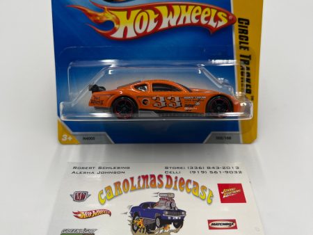 2009 Hot Wheels New Models Premiere #2 Circle Tracker Orange Short Card 113A For Sale