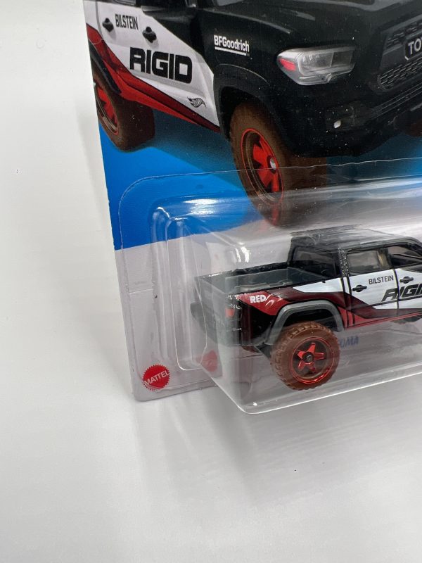 2024 Hot Wheels Target Exclusive Red Edition #198 20 Toyota Tacoma Black 148E on Sale