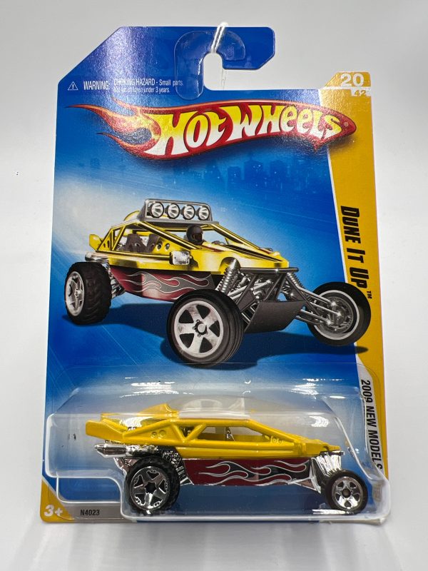 2009 Hot Wheels New Models #20 Dune It Up Yellow AA6 For Cheap