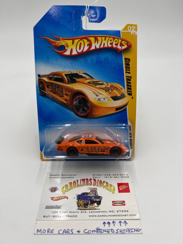 2009 Hot Wheels New Models #2 Circle Tracker Orange 113A Sale