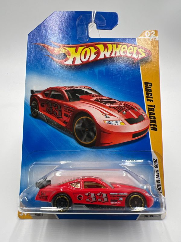 2009 Hot Wheels New Models #2 Circle Tracker Red 114C Online