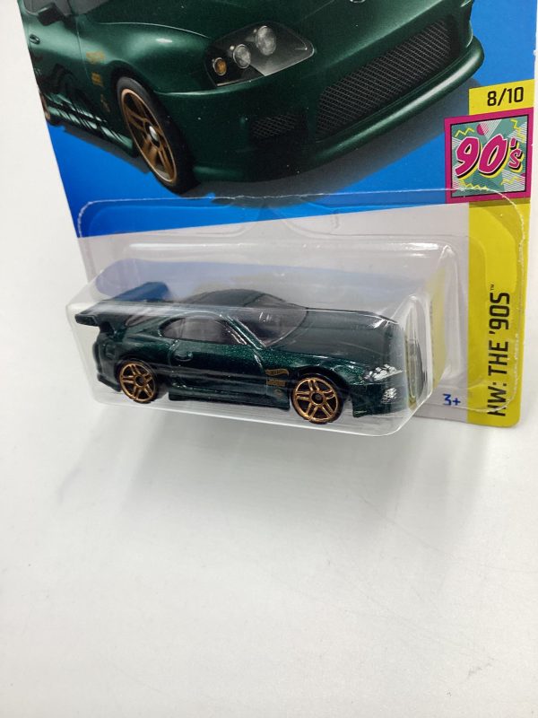 2024 Hot Wheels Q Case #232 Toyota Supra Green Online Hot Sale