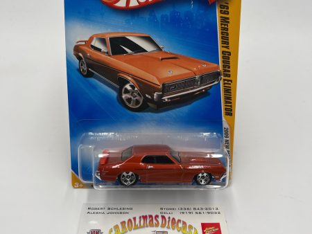 2009 Hot Wheels New Models #8 69 Mercury Cougar Eliminator Orange 56G Online now