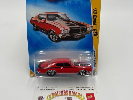 2009 Hot Wheels New Models #7 70 Buick GSX Red 46G For Cheap