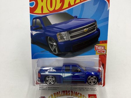 2024 Hot Wheels #207 Chevy Silverado Blue 14B Online