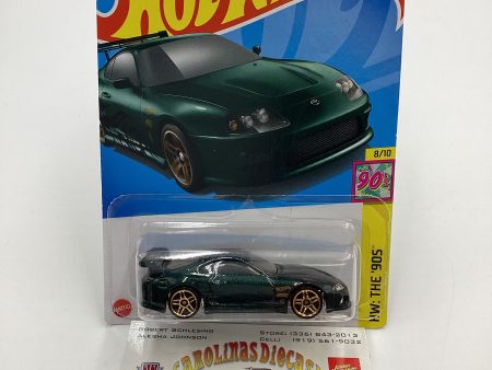 2024 Hot Wheels Q Case #232 Toyota Supra Green Online Hot Sale