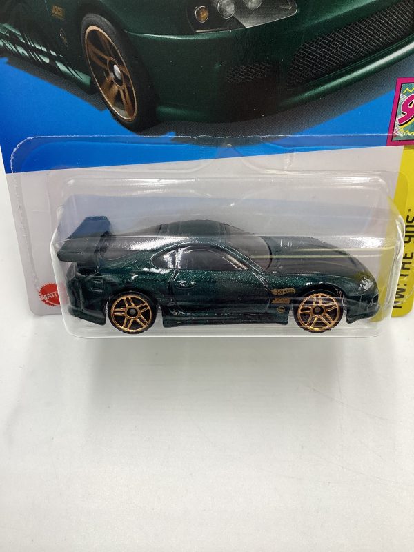 2024 Hot Wheels Q Case #232 Toyota Supra Green Online Hot Sale