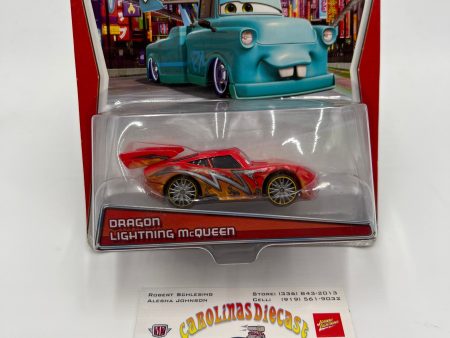 Disney Pixar Cars Tokyo Mater Dragon Lightning McQueen Red HTF Fashion