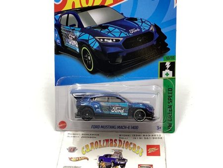 Hot Wheels 2024 F Case Treasure Hunt #129 Ford Mustang Mach-E 1400 276F Online Sale