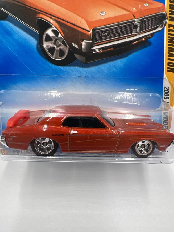 2009 Hot Wheels New Models #8 69 Mercury Cougar Eliminator Orange 56G Online now