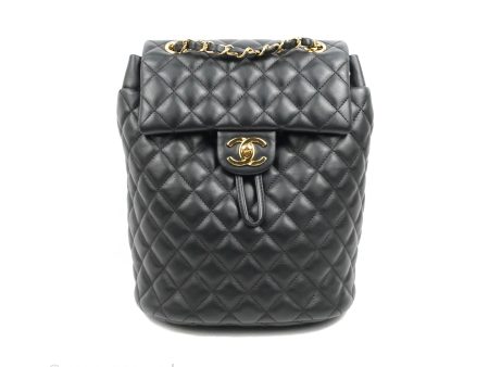 Chanel Quilted Small Urban Spirit Backpack Calfskin Black Gold Hardware Fashion