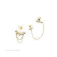 Chanel Crystal CC Earrings Ear Clip Gold Tone 22C Online