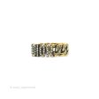 Dior J adior Crystal Ring Antique Gold Finish Size M For Discount