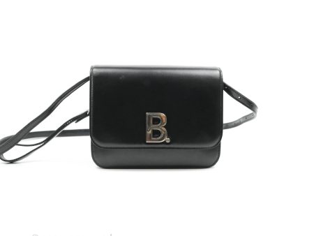 Balenciaga Small B Bag Black Box Calfskin Silver Hardware Online now