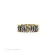 Dior J adior Crystal Ring Antique Gold Finish Size M For Discount