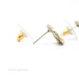 Chanel CC Earrings Gold Tone 14K Online