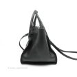 Celine Small Big Bag Black Supple Grained Leather Silver Hardware For Discount