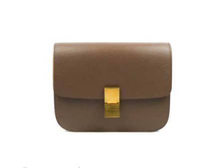 Celine Medium Classic Box Flap Bag Souris Liege Calfskin Online Sale