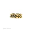 Dior J adior Crystal Ring Antique Gold Finish Size M For Discount