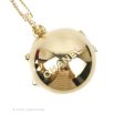 Chanel CC Locket Necklace Gold Tone 21S Online Hot Sale