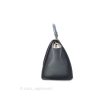 Celine Sleek Calfskin Small Tri-Color Trapeze Dark Blue Discount